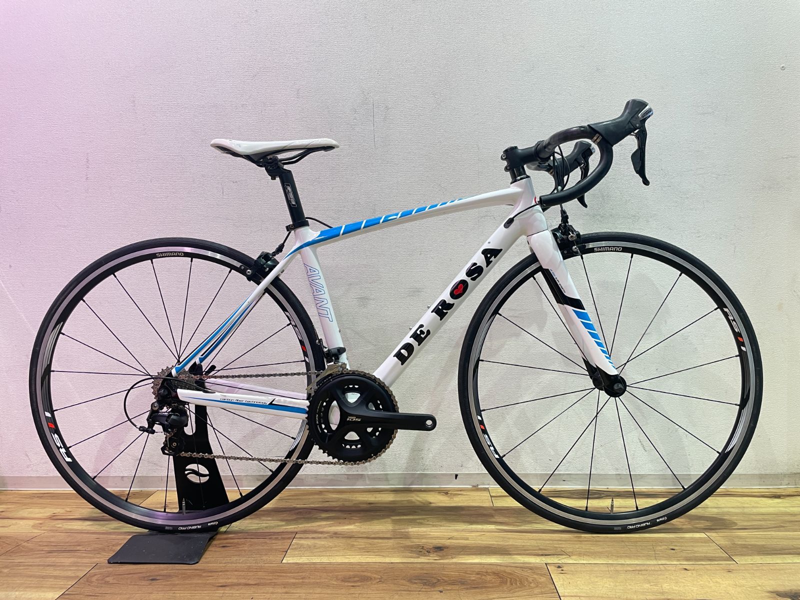 S1560 □USED□DE ROSA デローザ AVANT アヴァント White/BlueSKY