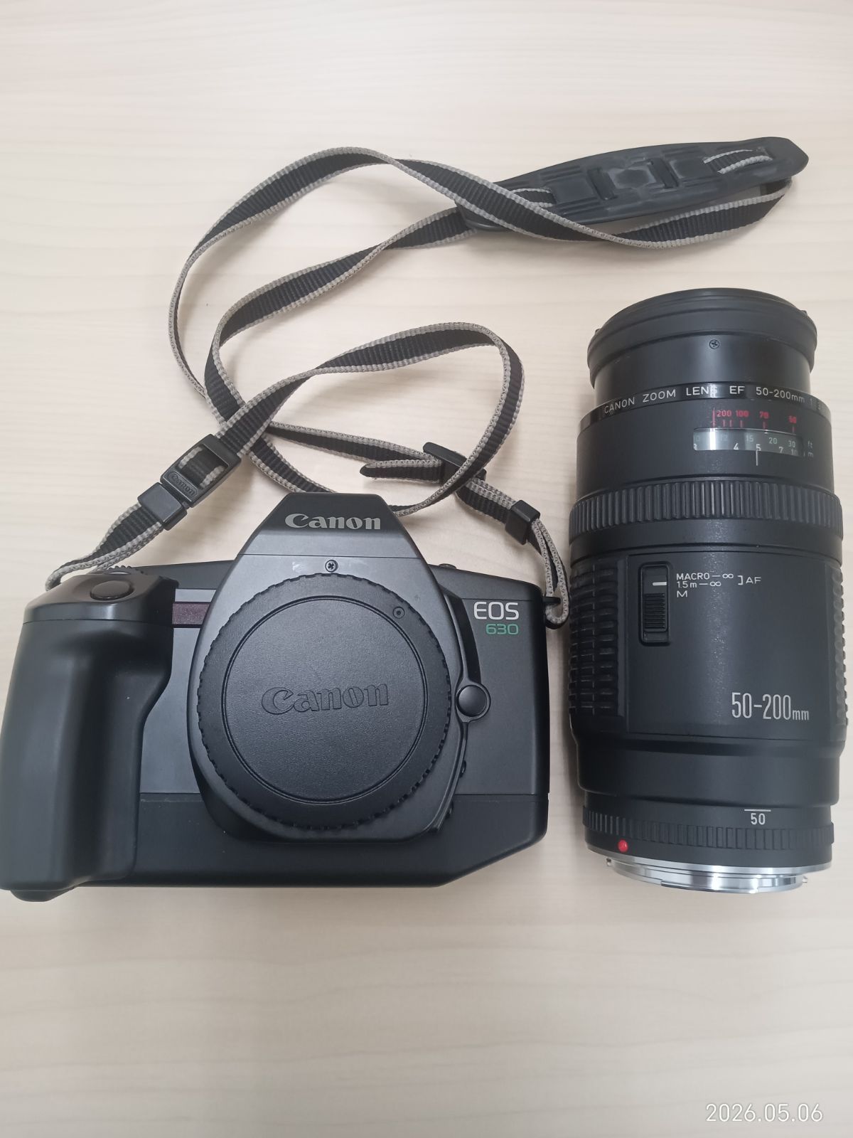 正規店の通販 Canon EOS 630 フィルム一眼レフカメラセット 【公式通販】