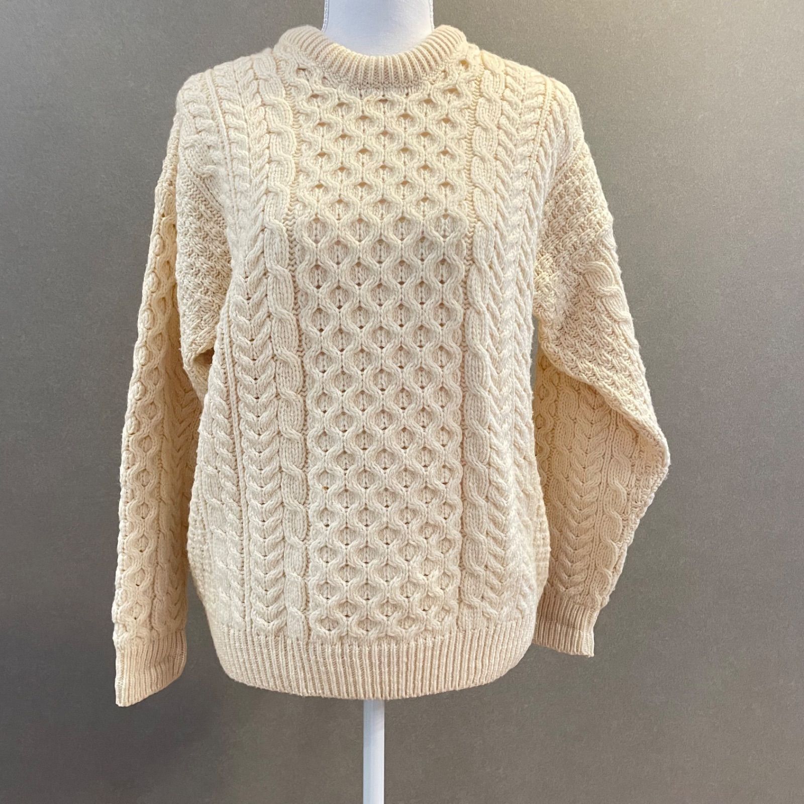 aran woollen mills フィッシャーマンニット aran WOOLLEN MILLS（アランウーレンミルズ） アランクラフト ロール