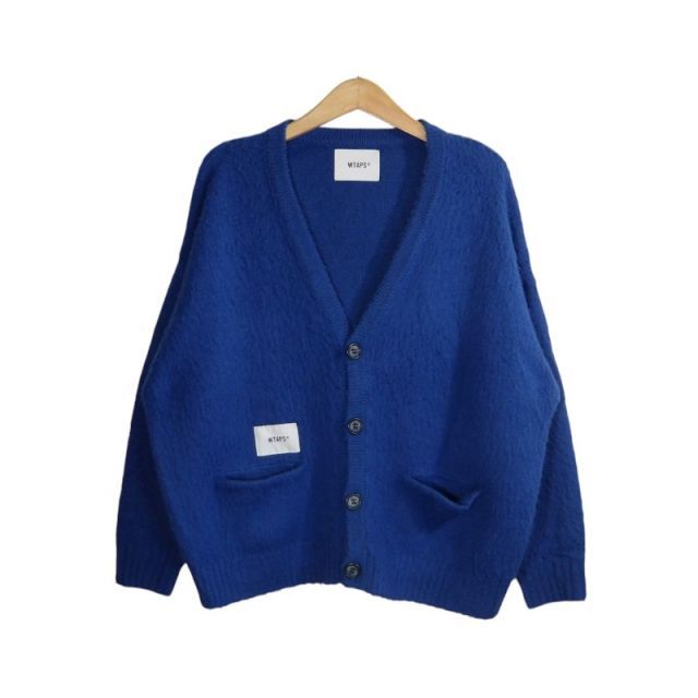 WTAPS PALMER CARDIGAN BLUE 242MADT-KNM02 ダブルタップス パルマー カーディガン トップス 大名店