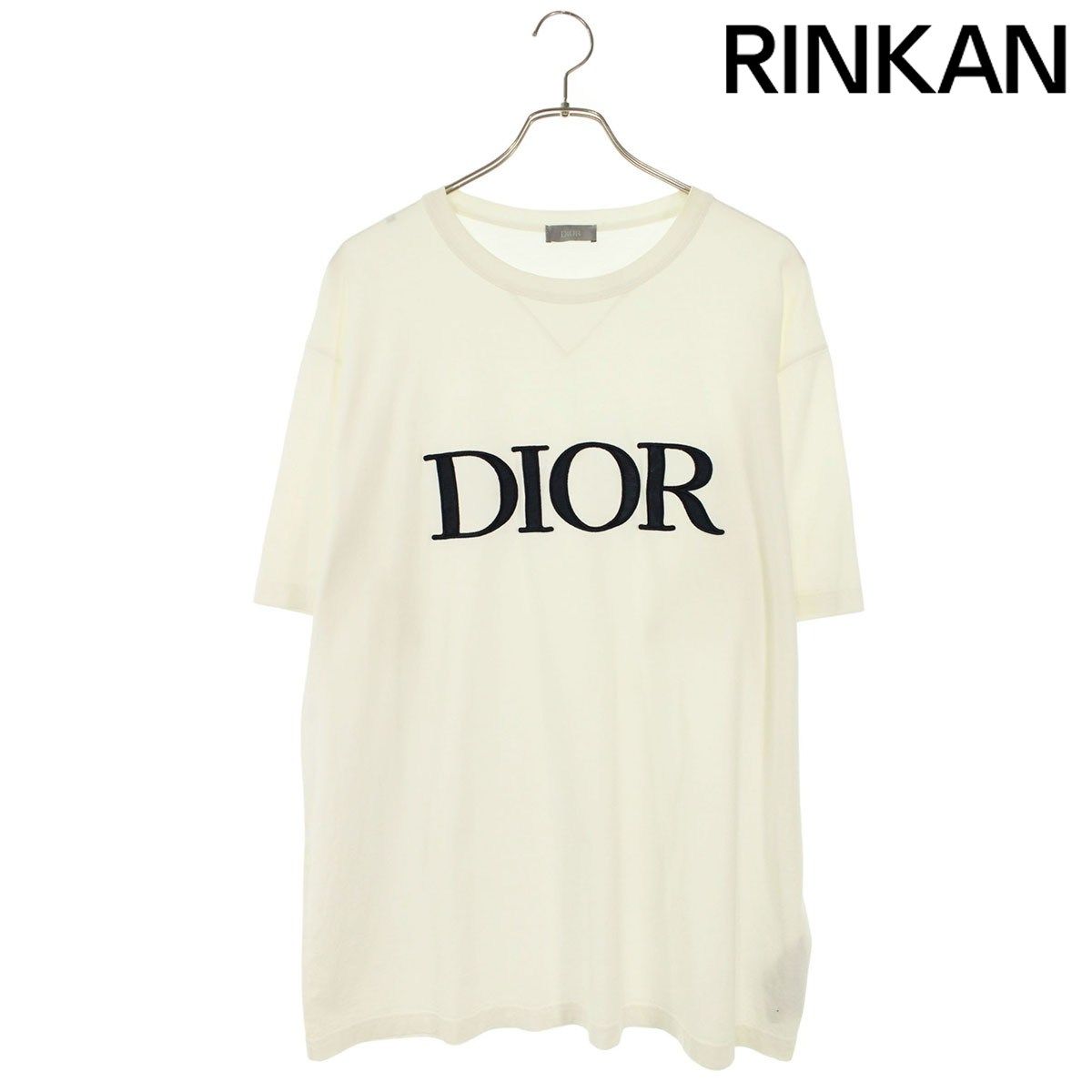 ディオール 183J685A0677 フロントロゴTシャツ メンズ XXL