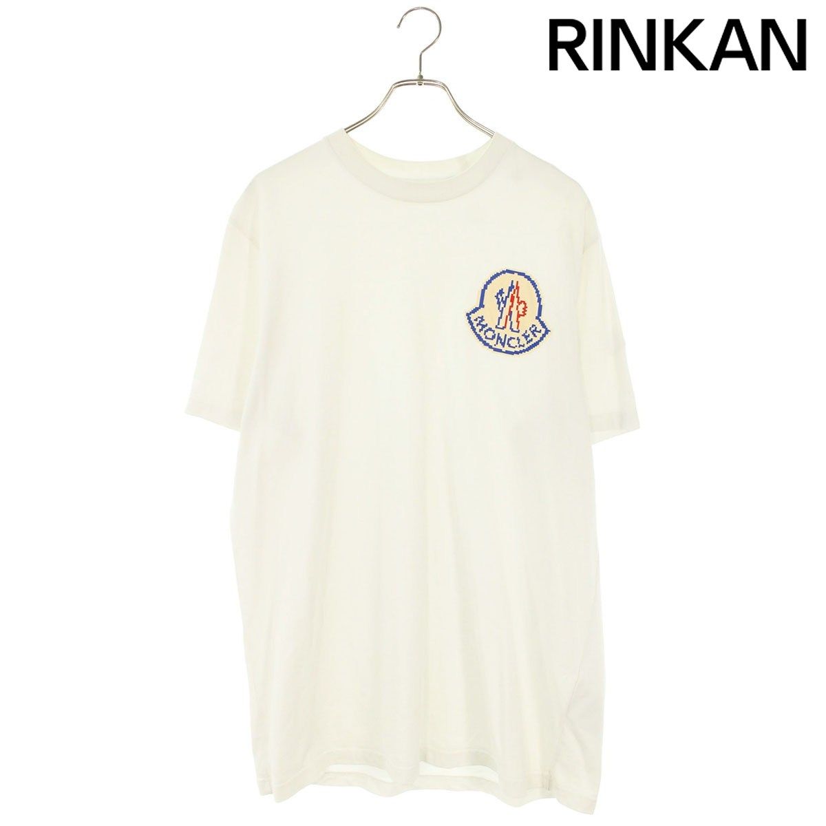 モンクレール SS T-SHIRT ラバーロゴTシャツ メンズ L