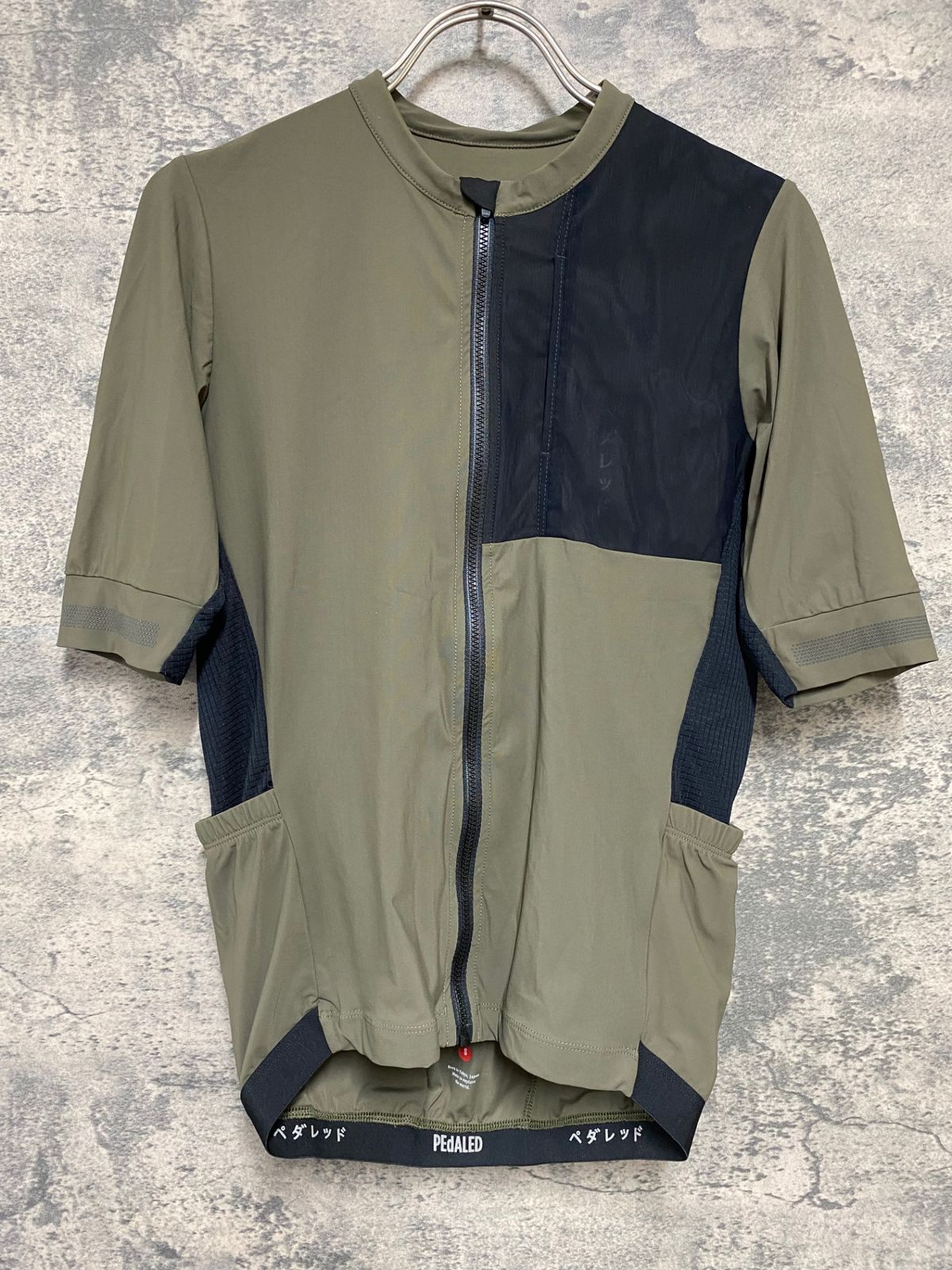 KD536 ペダレッド PEdALED Men's Jersey Odyssey 半袖 サイクルジャージ 茶 S