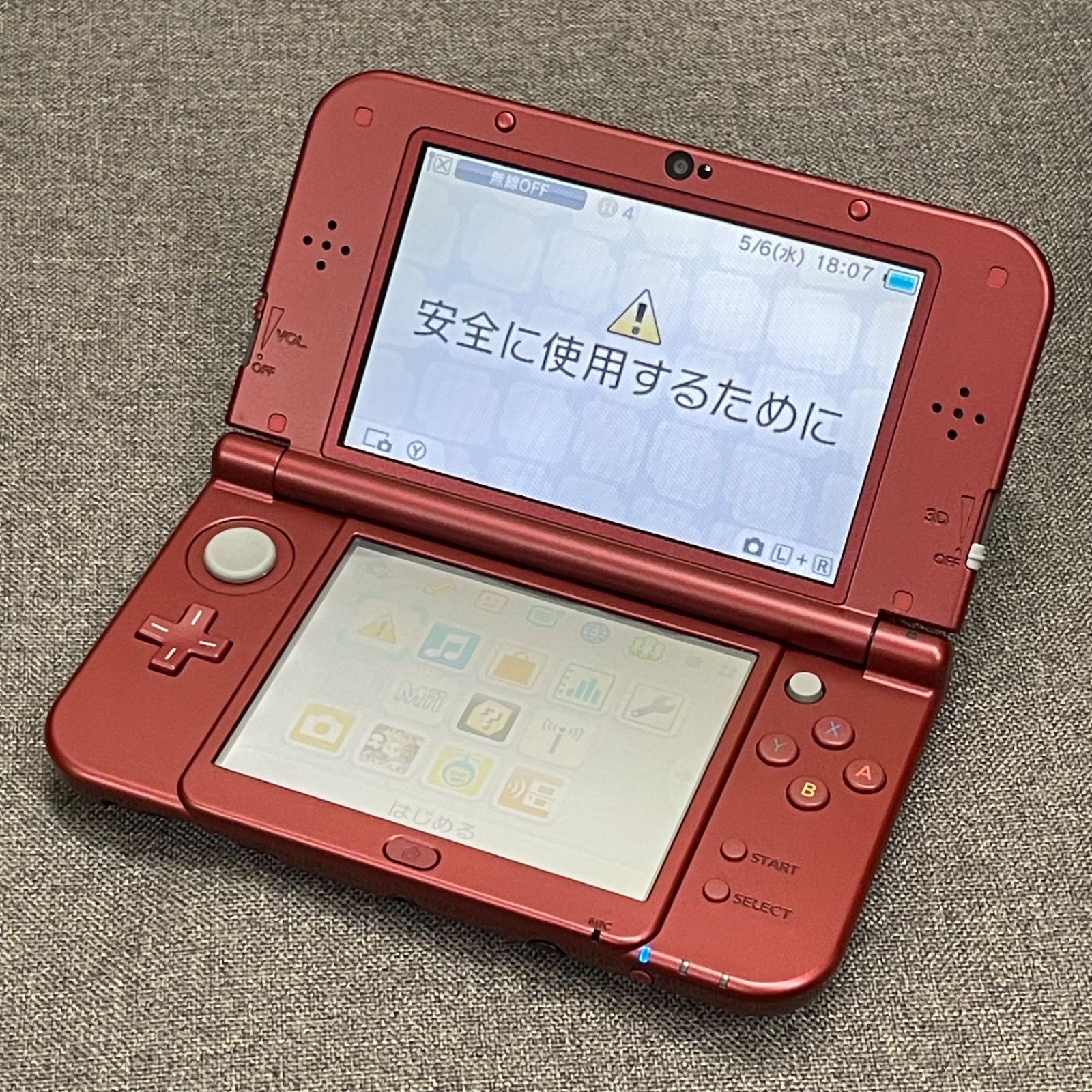 【NPA】Nintendo New 3DS LL RED-001 レッド 赤