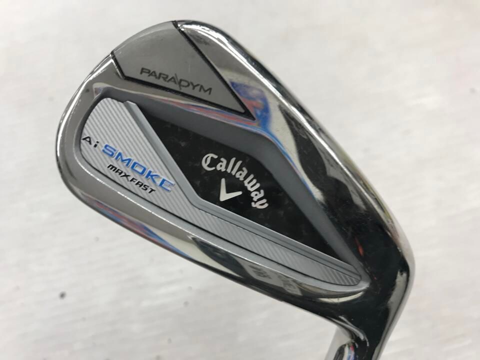 キャロウェイ　PARADYM Ai SMOKE MAX FAST　TENSEI 40 for Callaway(Ai SMOKE)　Rフレックス　アイアン　中古【最短即日発送】