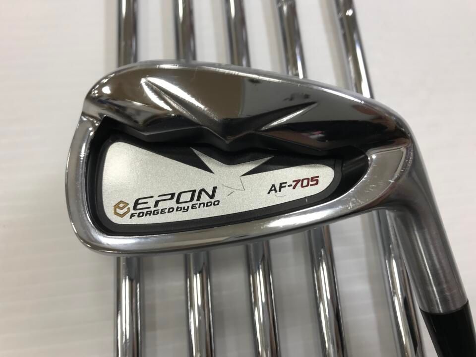 エポン　AF-705　スチールシャフト（モデル不明）　アイアンセット　中古【最短即日発送】
