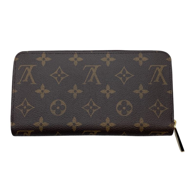 ルイ・ヴィトン LOUIS VUITTON ジッピー M42896 コクリコ モノグラム ユニセックス 長財布