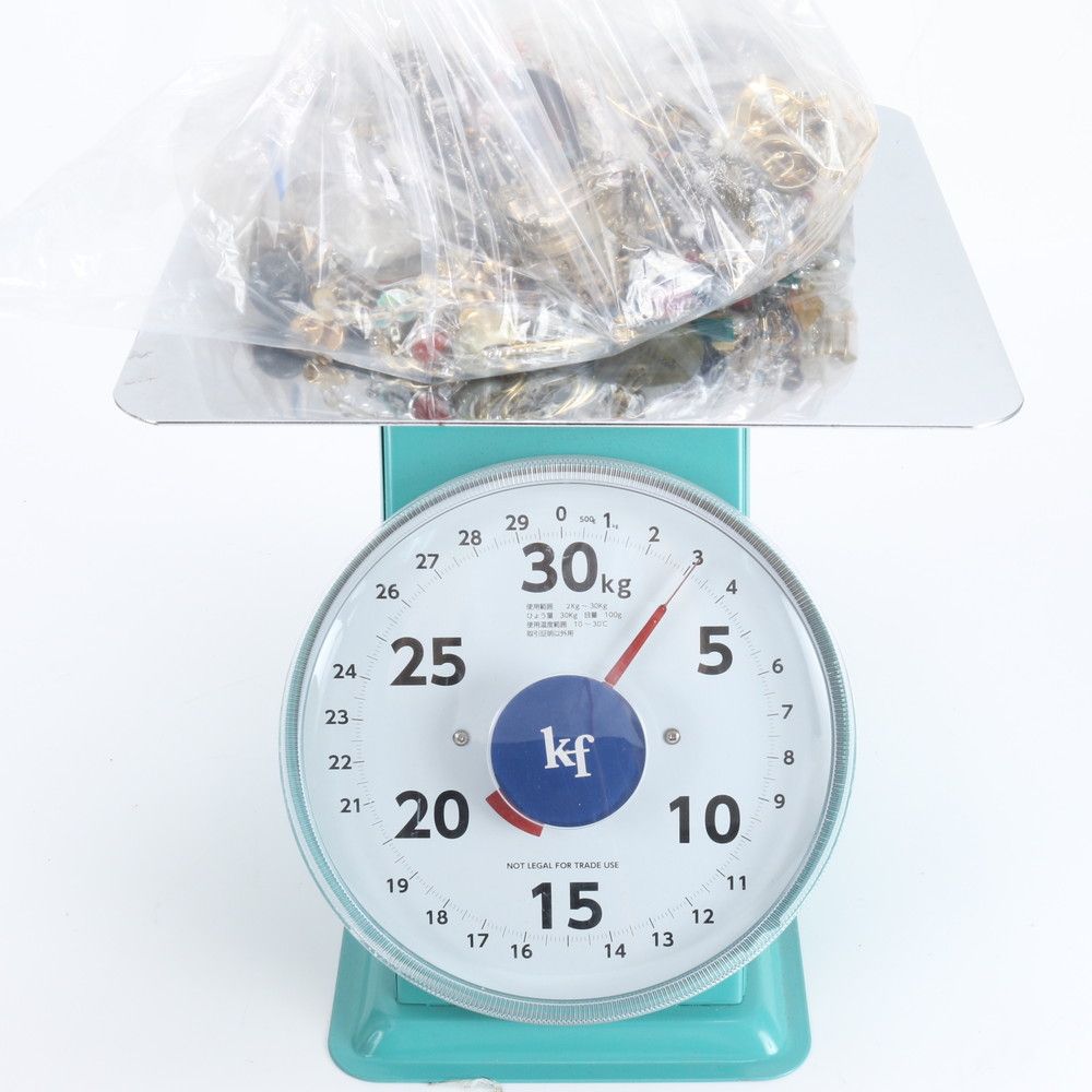 まとめ 約3kg ブレスレット ブローチ イヤリング タイピン パール 金属 アクセサリー ネックレス レディース メンズ RWM DY38-2【中古】
