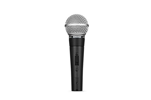 SHURE シュア ダイナミックマイク SM58S : ON/OFFスイッチ付き マイクスタンド用ネジ無 単一指向性 カーディオイド XLR 有線 ボーカル 歌 ライブ 録音 レコーディング DTM 宅録 マイクロホン マイクロフォン 【国内正規品/ 国内発送