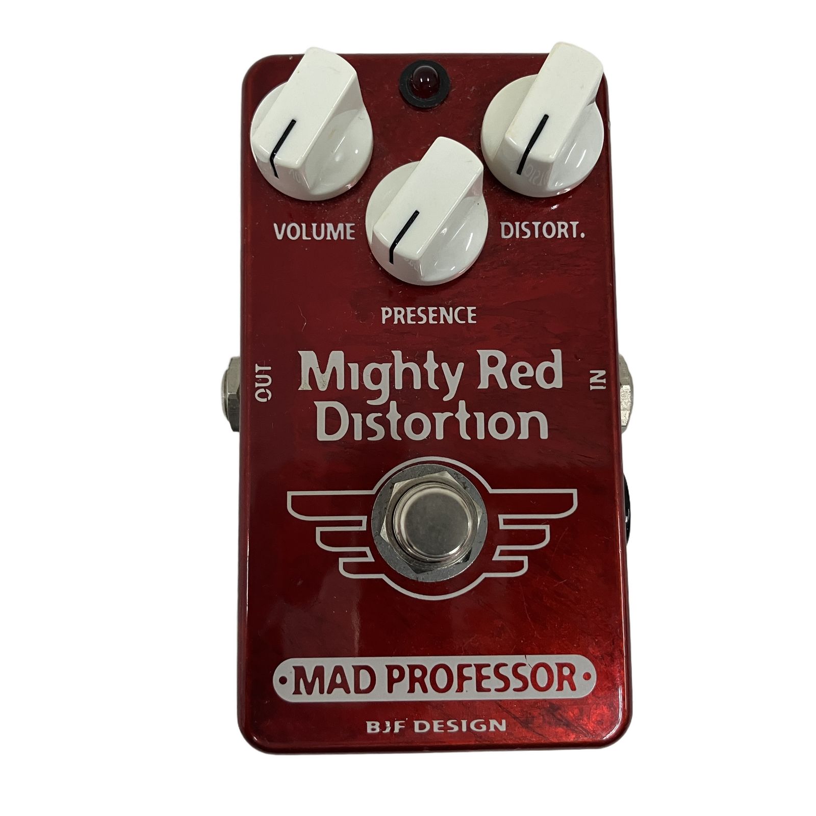 MAD PROFESSOR Mighty Red Distortion MRD BJF Design ディストーション エフェクター シリアルMRD1055 箱・保証書付き 中古 O11216463