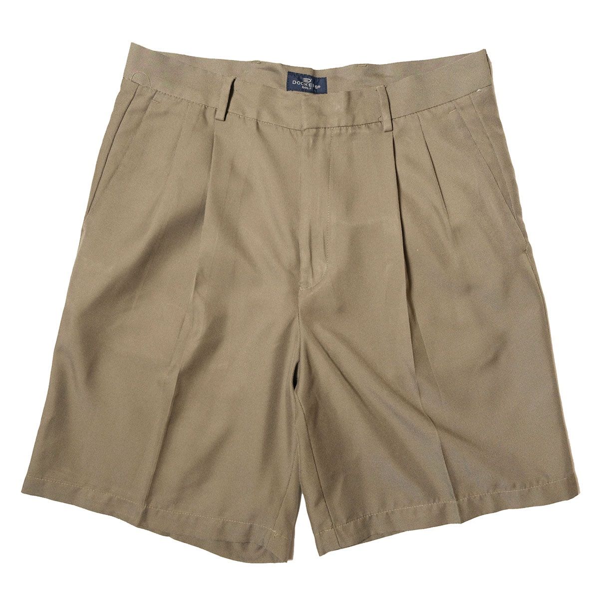 00's リーバイス ドッカーズ ２タック ポリショーツ (32) タン系 ピケ ショートパンツ Levi's DOCKERS 00年代 旧タグ オールド 2004年製 アメリカ古着 USED ビンテージ ヴィンテージ