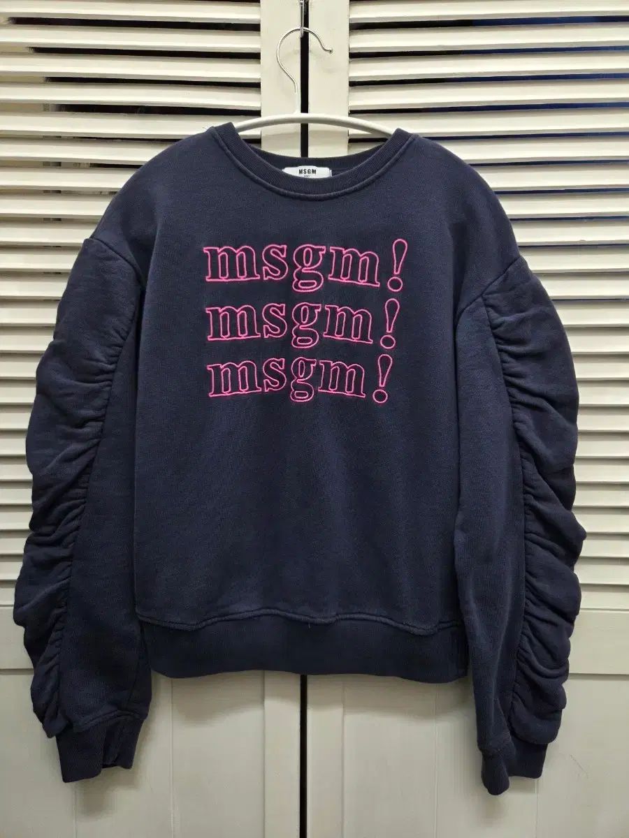 MSGM キッズ シャーリング スウェット
