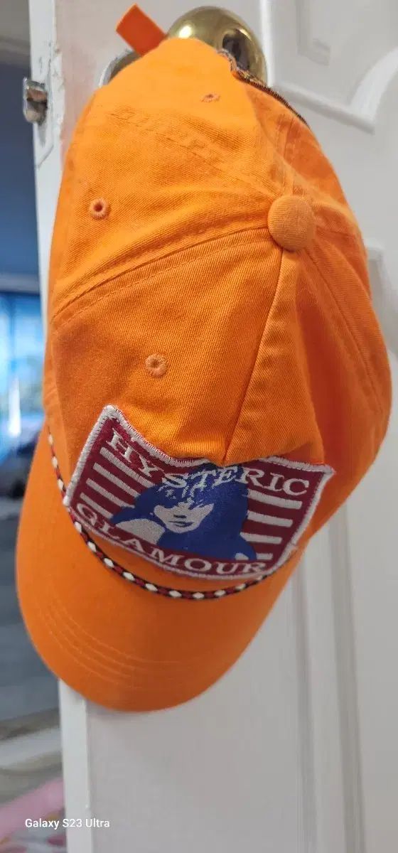 HYSTERIC GLAMOUR オレンジ ベースボールキャップ
