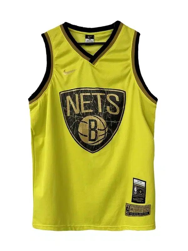 XXL NIKE ナイキ ブルックリンネット NBA バスケットボール ジャージ ゴールデンエディション