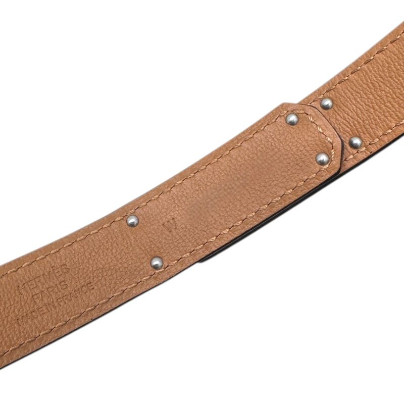 エルメス HERMES ケリーベルト18 W刻印 エトゥープ エトゥープ