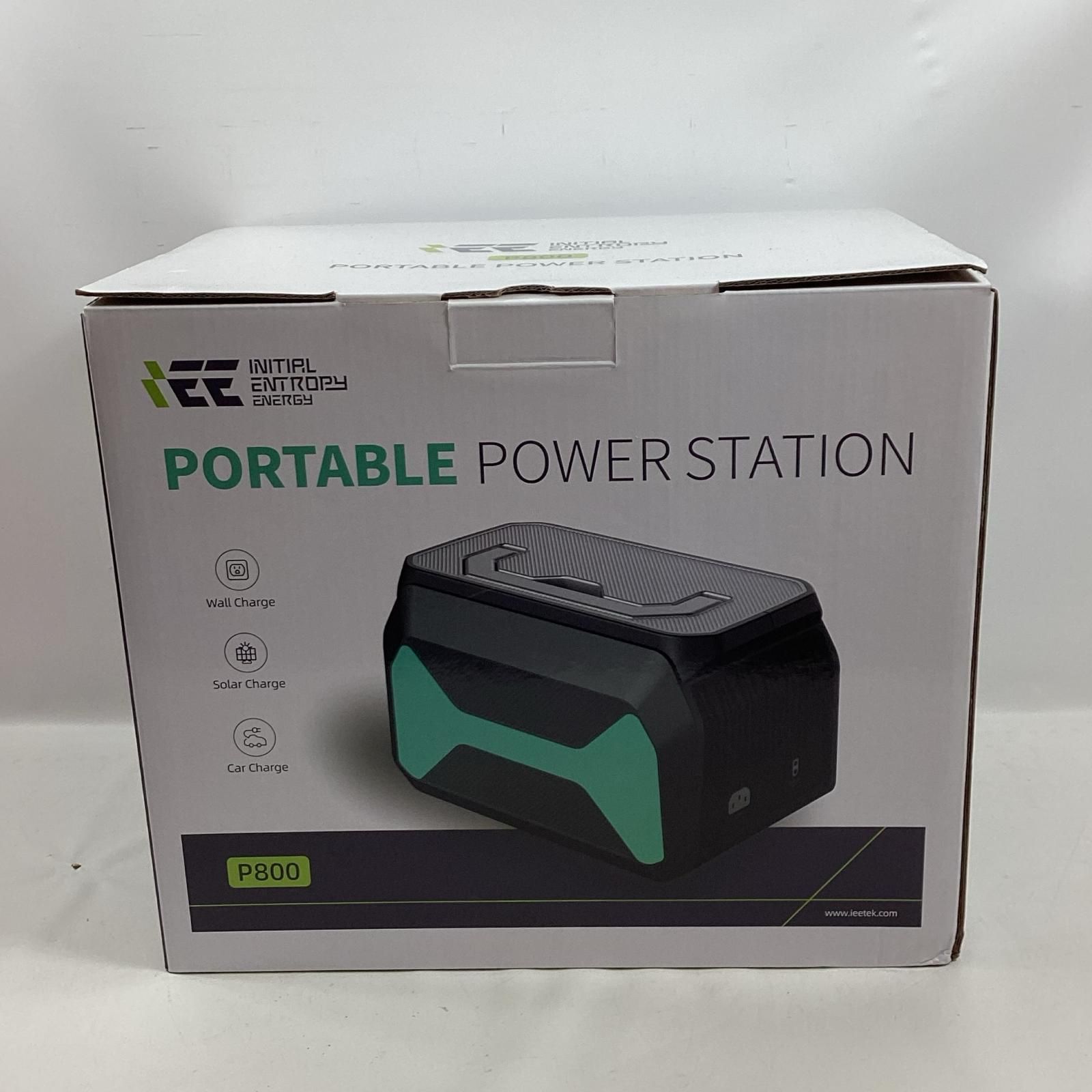 IEEtek ポータブル電源 P800 ブラック