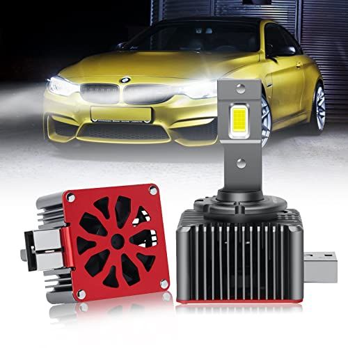 「OPPLIGHT最新型」 D1S LED バルブ LEDヘッドライト 車検対応 純正同形状 ポン付け HIDをLED化 BMW ベンツ 12V/24V車対応 35W 11600LM ホワイト 配線レス アダプティブ干渉無し キャンセラー内蔵 59f1496d