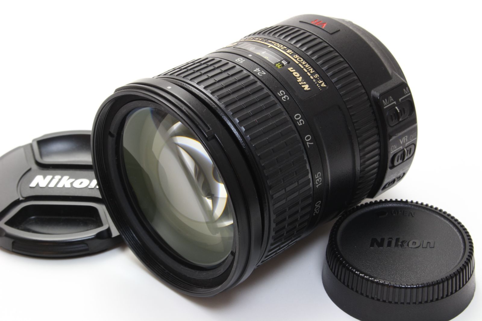 AB (良品) Nikon ニコン DX AF-S NIKKOR 18-200mm F3.5-5.6G ED VR 初期不良返品無料 4-129
