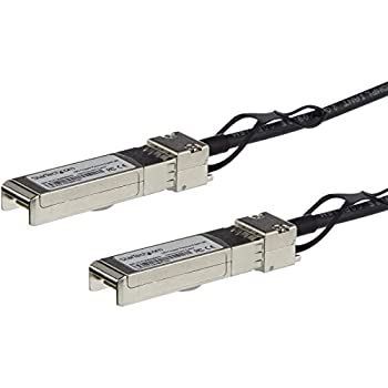 【中古】 StarTech.com DAC Twinaxケーブル 1m MSA対応アンコード 銅線ダイレクトアタッチケーブル MSA準拠スイッチ対応 SFP10GPC1M