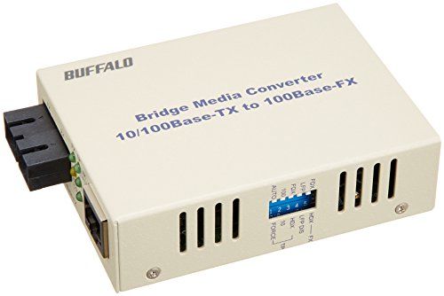 BUFFALO 光メディアコンバータ 2芯マルチモード 100BASE-TX:100BASE-FX(SC) 2km LTR2-TX-MFC2Rkk 25376097