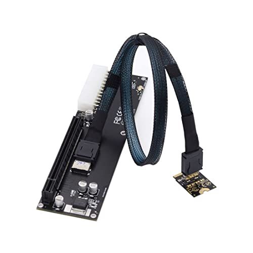 Chenyang Oculink SFF-8612 - PCI-E 3.0/4.0 M.2 M-Key to SFF-8611 ホストアダプター eGPU/GPD Win Max2 外部グラフィックスカード&SSD用kk 90e8fe0e