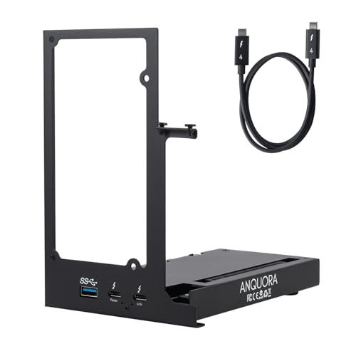 ANQ-L336 ミニeGPUエンクロージャー｜Thunderbolt 3/4・USB4接続 最大40Gbps高速転送｜ノートPC向け PCIe外付けGPUドック｜Windows/Linux/macOS対応｜最大85W PD給電｜NVIDIA 5e364064