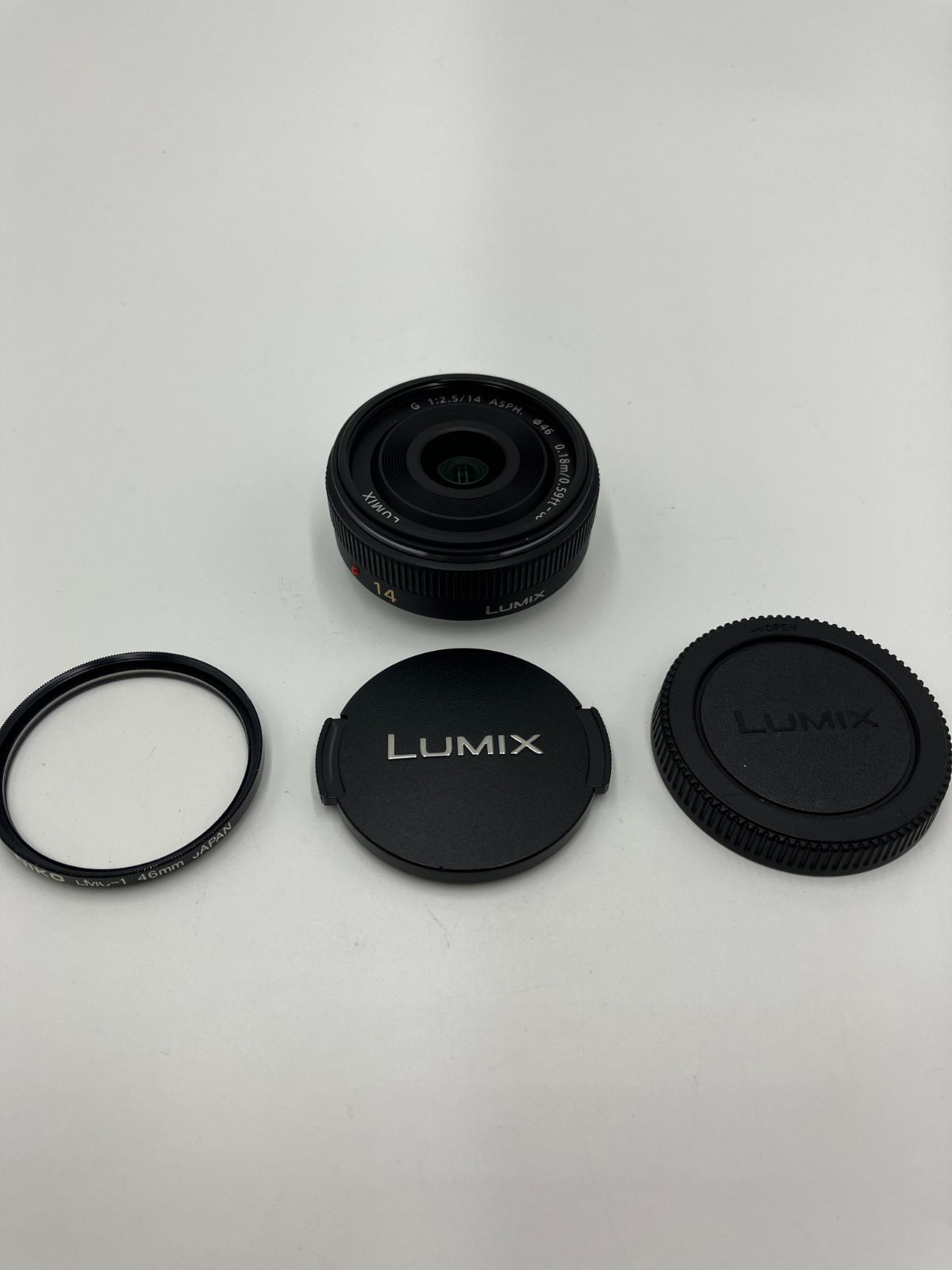 【動作確認済】Panasonic LUMIX G 14mm F2.5 ASPH. 単焦点レンズ