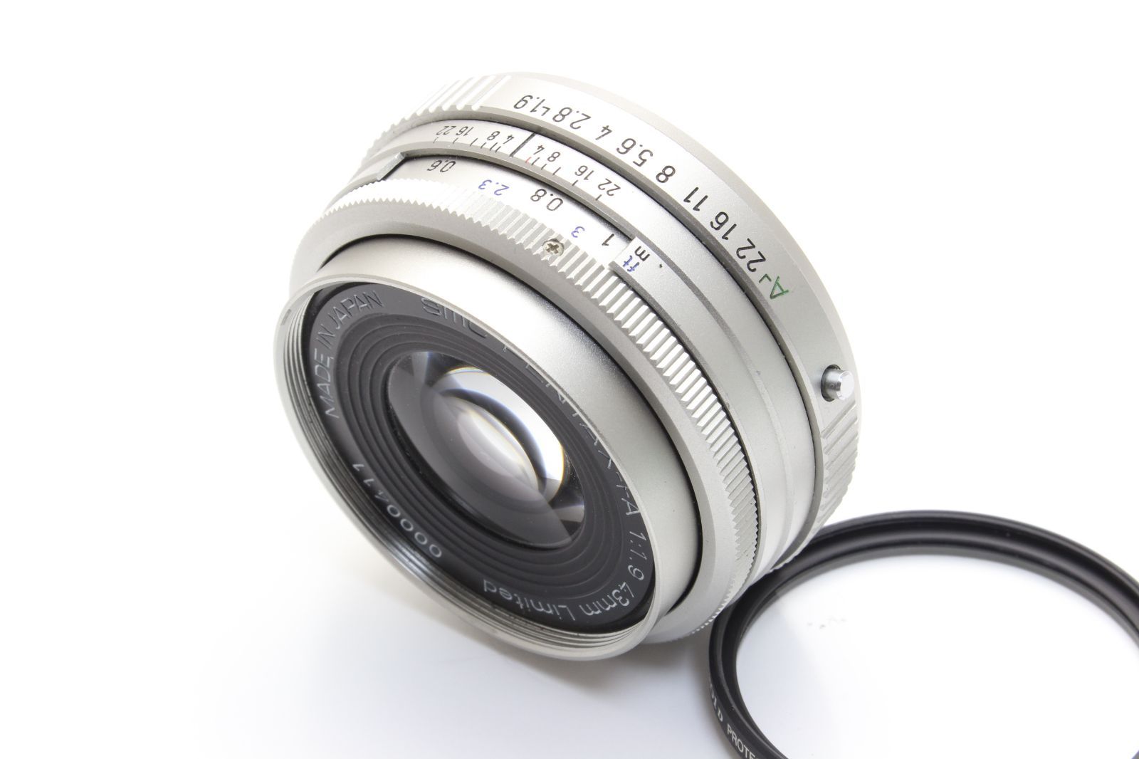 AB+ (良品) SMC PENTAX-FA ペンタックス 43mm F1.9 Limited シルバー 初期不良返品無料 5-2