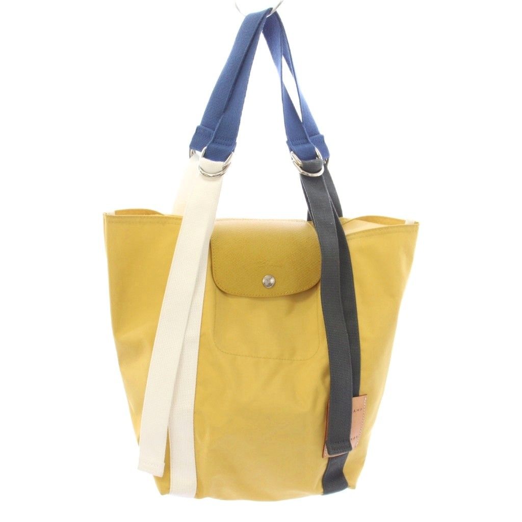 ロンシャン LONGCHAMP Le Pliage Re-Play ル プリアージュ リプレイ トップハンドルバッグ トートバッグ 黄色 イエロー 10203HCC452 /TK