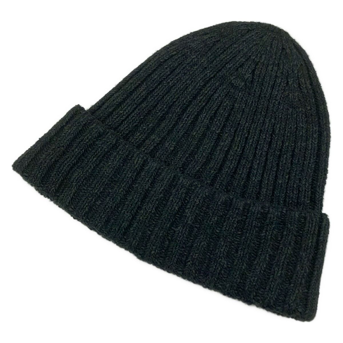 THE NORTH FACE(ノースフェイス) ニット帽 FREE美品 - 黒×ダークグレー コットン