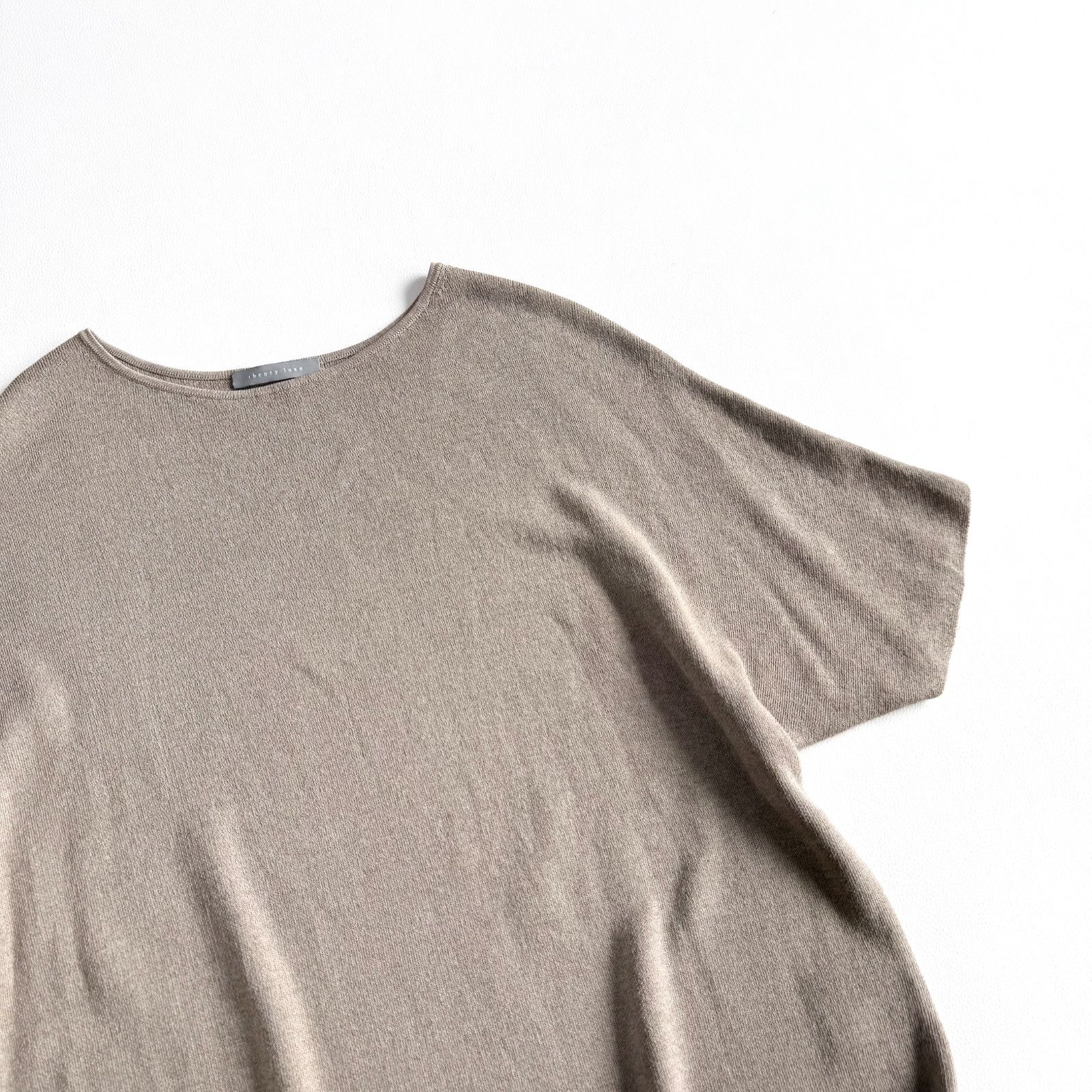 theory luxe セオリーリュクス KELLY CARRIE サマーニット 半袖 