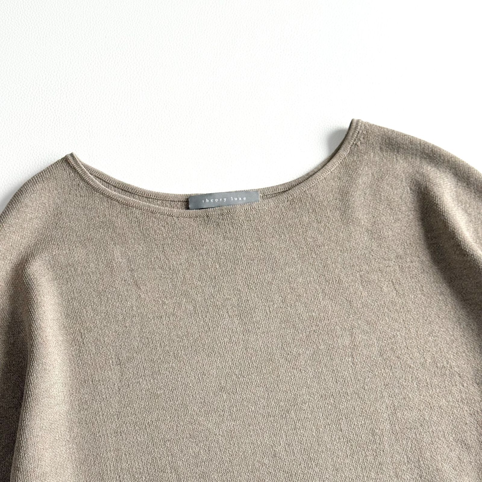 theory luxe セオリーリュクス KELLY CARRIE サマーニット 半袖 
