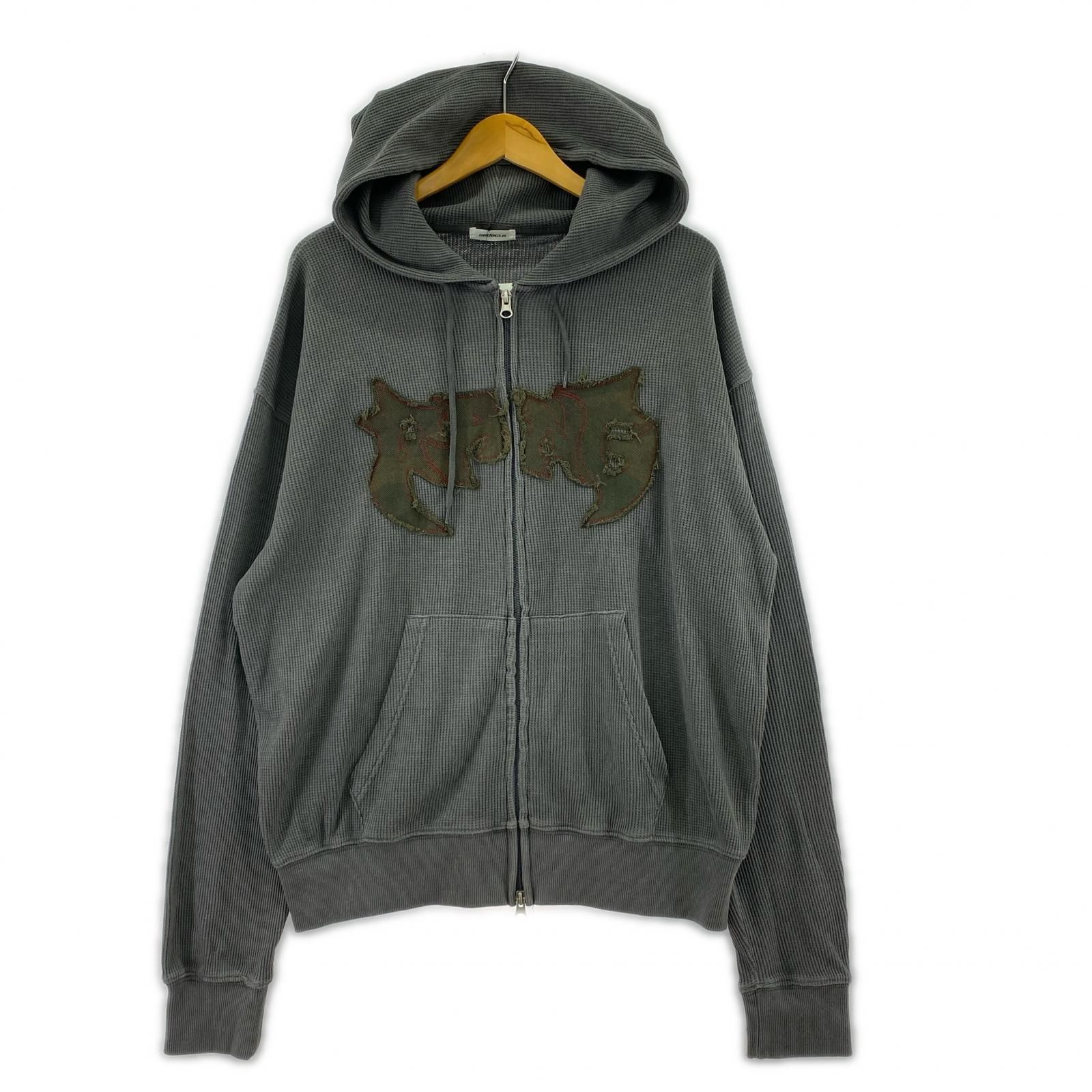 美品 sedacle セダクル タグ付き ジップアップパーカー sizeM/グレー 