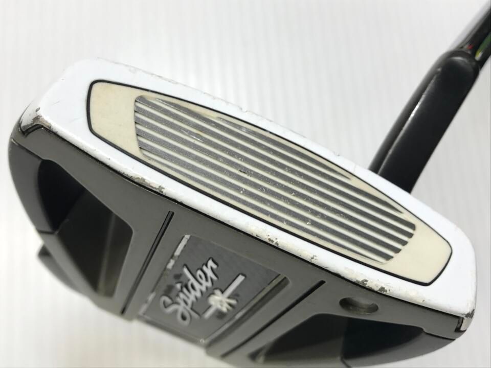 テーラーメイド Spider EX PLATINUM/WHITE SMALL SLANT パター 中古