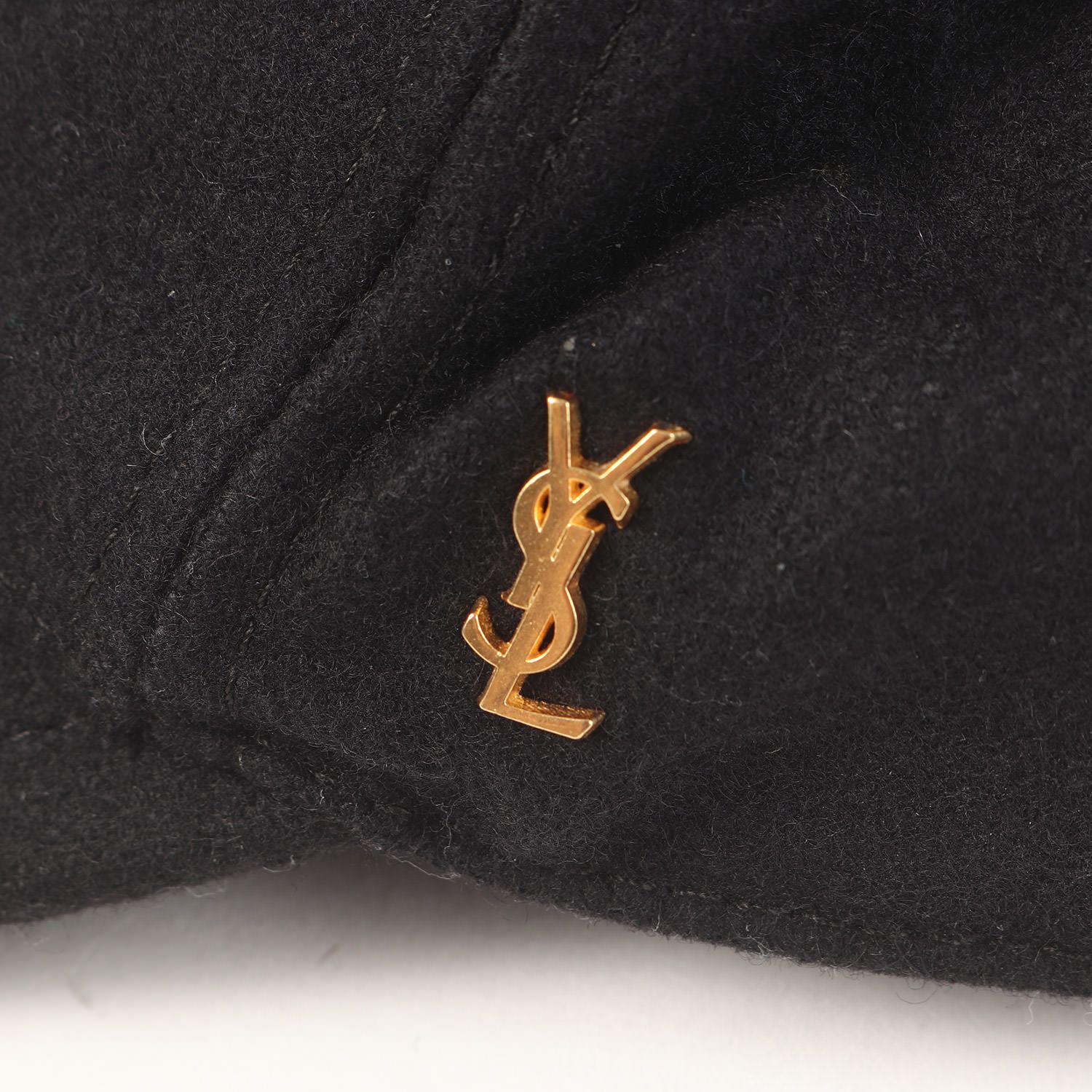 SAINT LAURENT PARIS サンローラン パリ キャップ ブラック 黒 サイズ