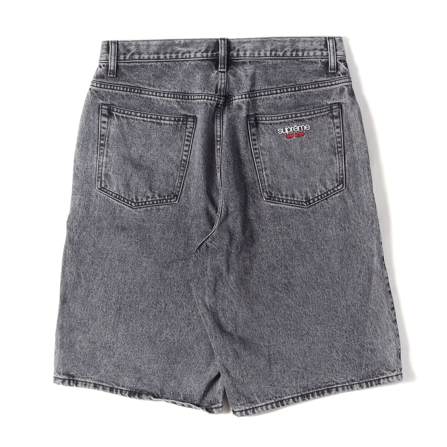 美品】Supreme シュプリーム パンツ ウォッシュドブラック サイズ:32 