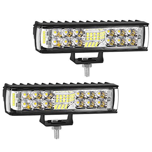 LEDライトバー LED ワークライト フォグランプ 作業灯 補助灯 バックランプ 広角36W 12V 24V 兼用 IP67防水防塵 2個セット (36W)as 5f778b41