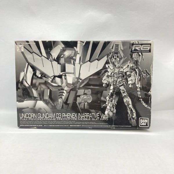 【中古】ｶﾞﾝﾀﾞﾑ）バンダイ 1/144 RG RX-0 ユニコーンガンダム3号機 フェネクス(ナラティブVer.) 開封品 機動戦士ガンダムNT[97][240097242504]