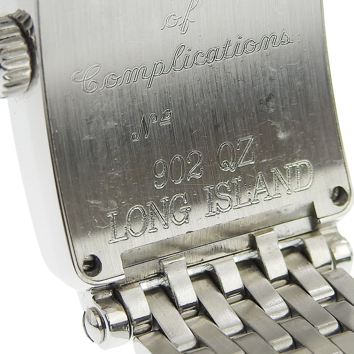 フランクミュラー ロングアイランド 902QZ SS シルバー クオーツ レディース 41100102685【中古】【アラモード】 フランクミュラー ロングアイランド 902QZ SS シルバー クオーツ