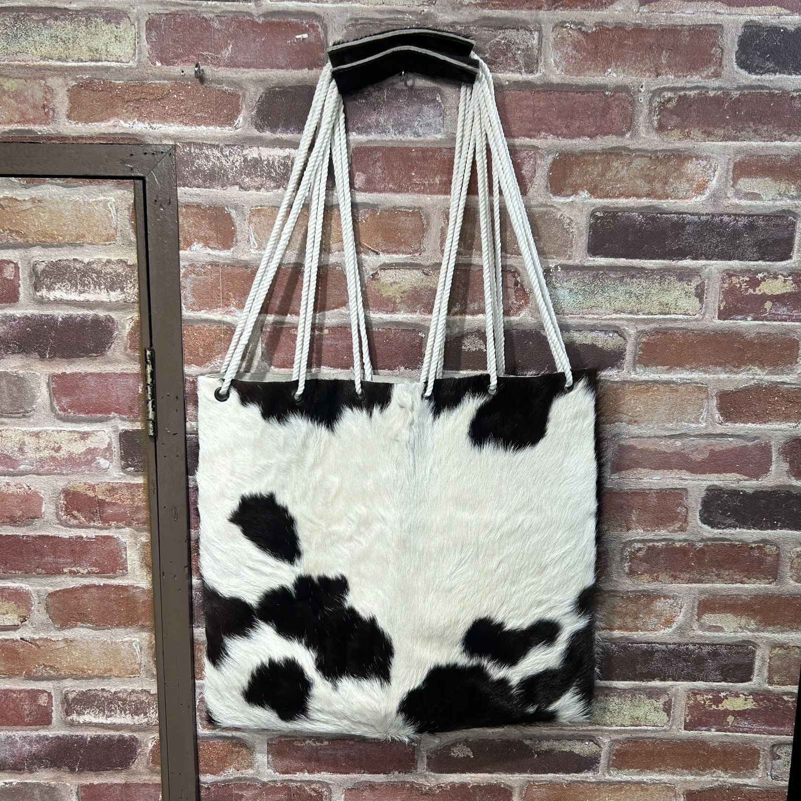 ESPECIALES エスペシャレス leather haircalf hanmock bag レザー ハラコ ハンモックバッグ 定価￥33,000-（税込）__