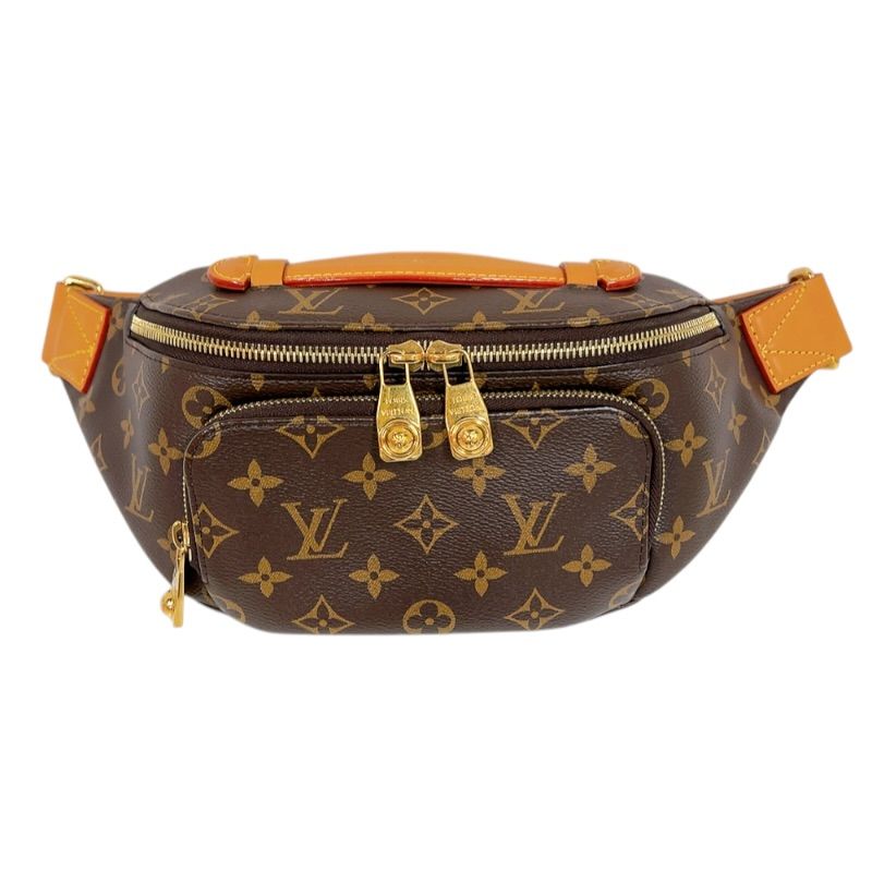 ルイ・ヴィトン LOUIS VUITTON ラッシュ・バムバッグ M14019 ブラウン モノグラム レディース ボディバッグ