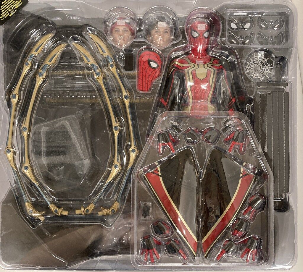 HOTTOYS MOVIE MASTERPIECE SPIDER MAN / INTEGRATED SUIT / DELUXE VERSION MMS624