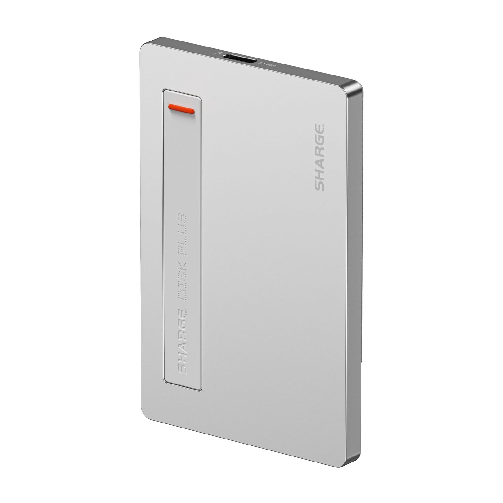 SHARGE Disk Plus SSDエンクロージャー【6mm超薄型アルミボディ】 M.2 NVMe対応 外付けケース USB-C 3.2 Gen2 10Gbps高速転送 2230/2242/2280対応 ケーブル内蔵 デュアルポート Xbox/S ...