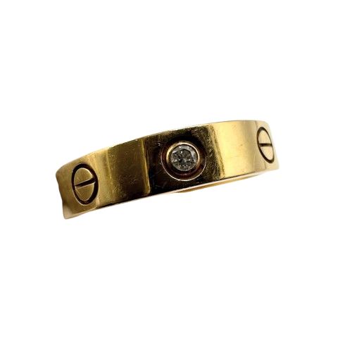 CARTIER カルティエ ミニラブリング 1PD K18　750 ダイヤモンド YG 93,489円