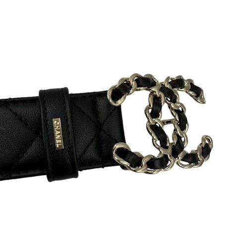 CHANEL シャネル ベルト キルティング ココマーク レザー - メルカリ