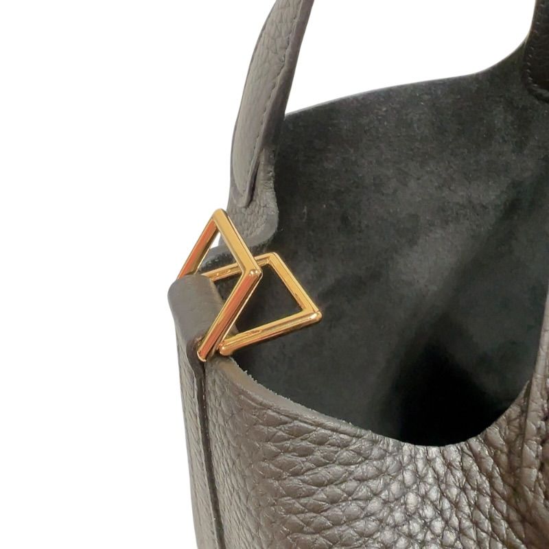 エルメス HERMES ピコタンロックPM W刻印 (2024年製) ブラック