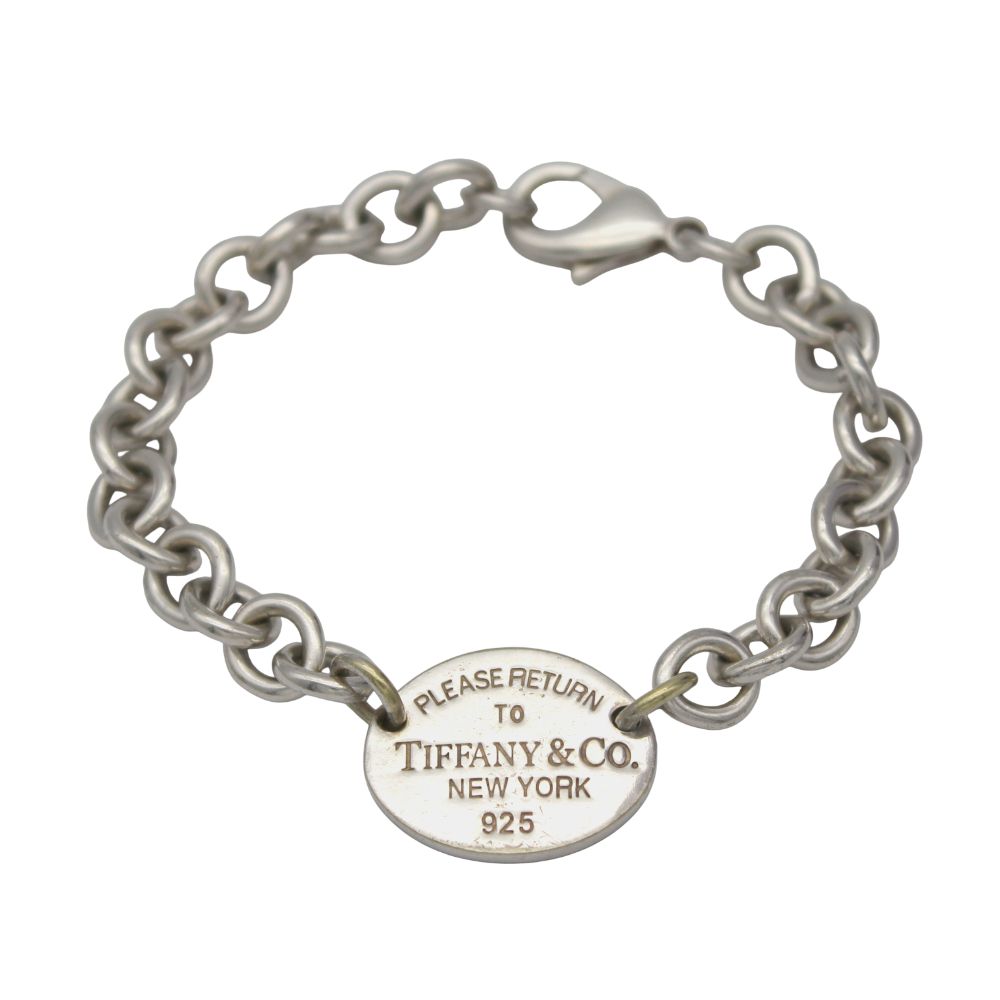 ■TIFFANY＆Co. ティファニー リターントゥオーバルタグ ブレス SV925 A26-1669