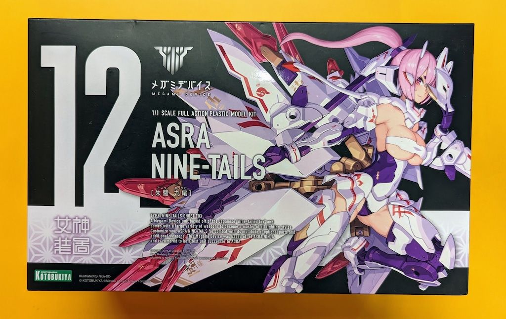 コトブキヤ メガミデバイス 朱羅 九尾 再販版 12