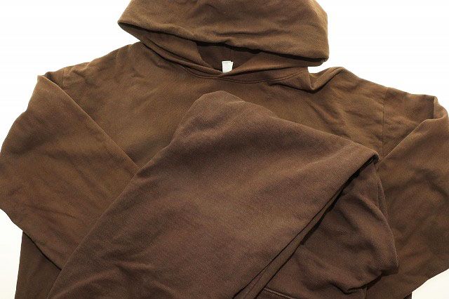 ロサンゼルスアパレル Los Angeles apparel 14OZ Cotton HOODIE & PANTS BROWN XXL プルオーバー パーカー スウェットパンツ ブラウン 【ブランド古着ベクトル】【中古】●260506