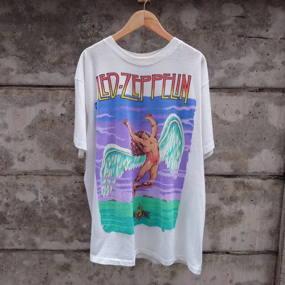 レッド ツェッペリン_LED ZEPPELIN　ヴィンテージTシャツ　SWAN SONG